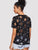 Sheer Star Pattern Tee