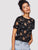 Sheer Star Pattern Tee
