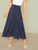 Polka Dot Slit Side Skirt