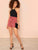 Scallop Edge Halterneck Bodysuit