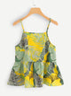Tropical Print Cami Top