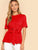 SHEIN Neon Lime Keyhole Back Belted Top