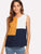 Cut and Sew Keyhole Back Top