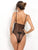 Scalloped Trim Teddy Bodysuit