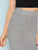 Elastic Waist Plaid Bodycon Skirt