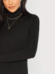 High Neck Slim Fitted Bodysuit