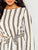 Striped Belted Top