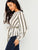 Striped Belted Top
