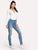 Raw Hem Ripped Jeans