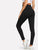 Elastic Waist Solid Leggings