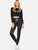 Panel Marled Drawstring Pants
