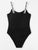 Button Front Ribbed Knit Skinny Bodysuit