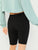 Rib Knit Skinny Cycling Shorts