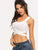 Cross Criss Hem Crop Top