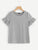 Frill Sleeve Solid Tee