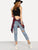 High Waist Ripped Denim Pant