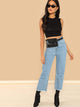 Solid Crop Tank Top