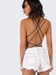 Strappy Backless Bodysuit