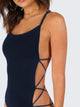 Strappy Backless Bodysuit