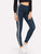 Striped Tape Side Elastic Waist Leggings