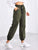 Pocket Side Drawstring Waist Pants