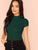 Mock Neck Rib Knit Top