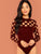 Mock Neck Geo Cut Out Bodysuit