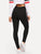 Striped Tape Side Drawstring Leggings