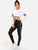 Striped Tape Side Drawstring Leggings