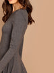 Heathered Skater Dress