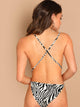 Animal Print Skinny Bodysuit