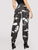 Flap Pocket Side Camo Utility Pants