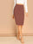 Slim Fit Pencil Skirt