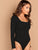 Square Neck Form Fitting Bodysuit