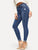 Rolled Knee Rips Jeggings