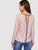 Keyhole Back Contrast Binding Top