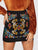 Botanical Embroidered Textured Skirt