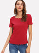 Scallop Edge Solid Top