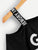 Letter Print Taped Tee