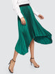 Elastic Waist Asymmetrical Skirt