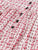 50s Calico Print Button Up Flared Dress