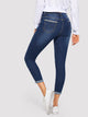 Bleach Wash Skinny Jeans