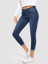 Bleach Wash Skinny Jeans