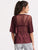 Sheer Mesh Boxy Top