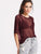 Sheer Mesh Boxy Top