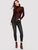 Dark Wash Button Up Skinny Jeans