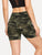 Camouflage Print Cycling Shorts