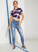 Ripped Pocket Detail Skinny Jeans