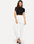 Pocket Side Solid Textured Pants