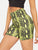 Snakeskin Print Cycling Leggings